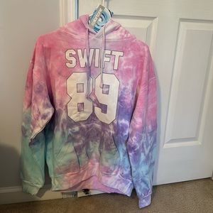 Tie dyed Taylor Swift inspired Hoodie
